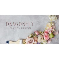 Dragonfly Floral Design Logo