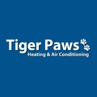 Tiger Paws Heating and Air Conditioning Logo