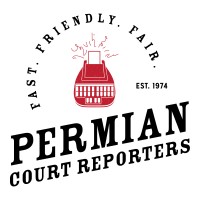 Permian Court Reporters, Inc. Logo
