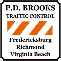 P.D. Brooks Traffic Control Logo