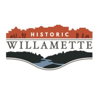 HISTORIC WILLAMETTE A MAIN STREET COMMUNITY Logo