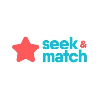 Seek and Match Head Hunter Logo