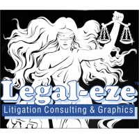 Legal-eze Litigation Consulting & Graphics Logo