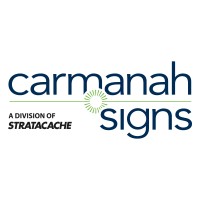 Carmanah Signs, a Division of STRATACACHE Logo