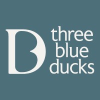 THREE BLUE DUCKS Logo