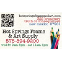 Hot Springs Frame & Art Supply Logo