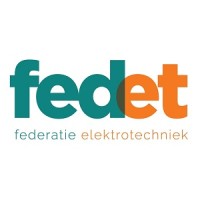 Fedet (Federatie Elektrotechniek) Logo