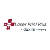 Laser Print Plus, a Doxim Company Logo