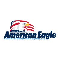 American Eagle a division of Bennett Motor Express, LLC Logo
