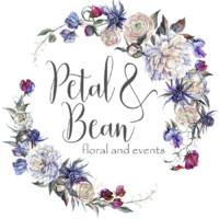 Petal & Bean Floral & Events Logo