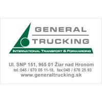 General Trucking a.s. Logo