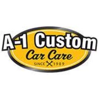 A-1 Custom Car Care Logo