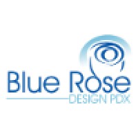 Blue Rose Design PDX Logo