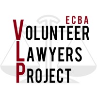 ECBA Volunteer Lawyers Project - VLP Logo