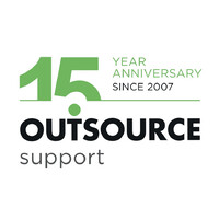 Outsource Support - Clean I Secure I Monitor I Maintain Logo