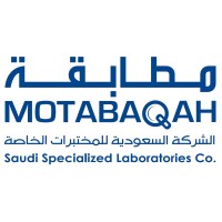 Motabaqah, Saudi Specialized Laboratories Co. Logo