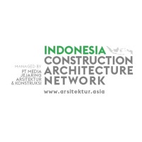Indonesia Construction & Architecture Network Logo