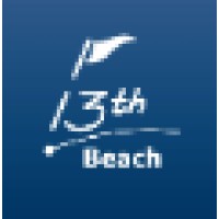 13th Beach Golf Links Logo