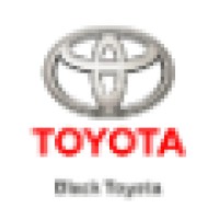 Black Toyota Logo
