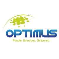 Optimus - People. Solutions. Delivered. Logo