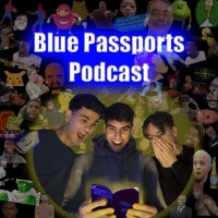 Blue Passports Podcast Logo