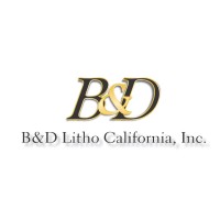 B&D Litho California, Inc. Logo