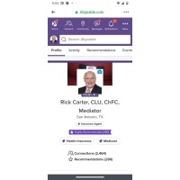 Rick Carter, CLU, ChFC, MBA, Mediator Logo