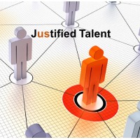 The Justified Talent Group Logo