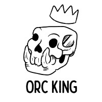 Orc King Miniatures Logo