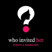 Who Invited Her Events & Marketing Logo