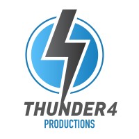 THUNDER 4 - PRODUCTIONS Logo