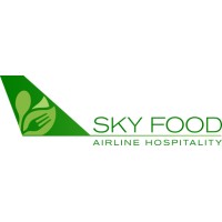 Sky Food Airline Hospitality Logo