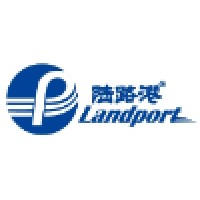 陆路港 Landport Logo