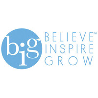 B.I.G. (Believe, Inspire, Grow) Logo