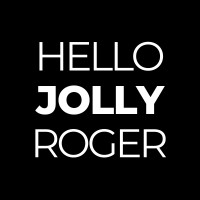Hello Jolly Roger Logo