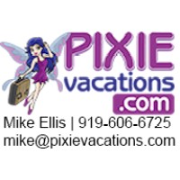 Pixie Vacations by Mike Ellis Logo