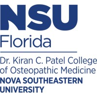 NSU Department of Public Health Dr. Kiran C. Patel College of Osteopathic Medicine Logo