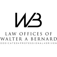 Law Offices of Walter A Bernard Logo