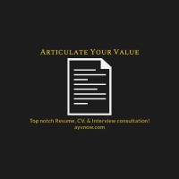 Articulate Your Value Logo