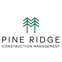 Pine Ridge Construction Management Logo