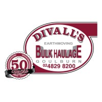 Divalls Earthmoving and Bulk Haulage Logo