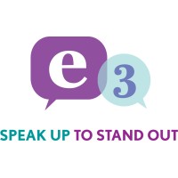 e3 Public Speaking Logo