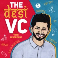 The Desi VC Podcast Logo
