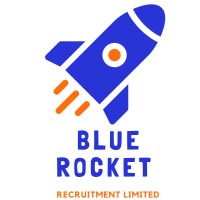 Blue Rocket Recruitment Logo