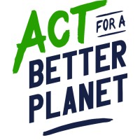 Act for a Better Planet Logo