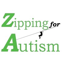 Zipping for Autism Logo