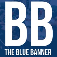 The Blue Banner Logo