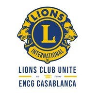 LIONS CLUB UNITE ENCG Casablanca Logo