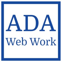 ADA Web Work Logo