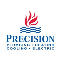 Precision Plumbing Heating, Cooling & Electrical Logo